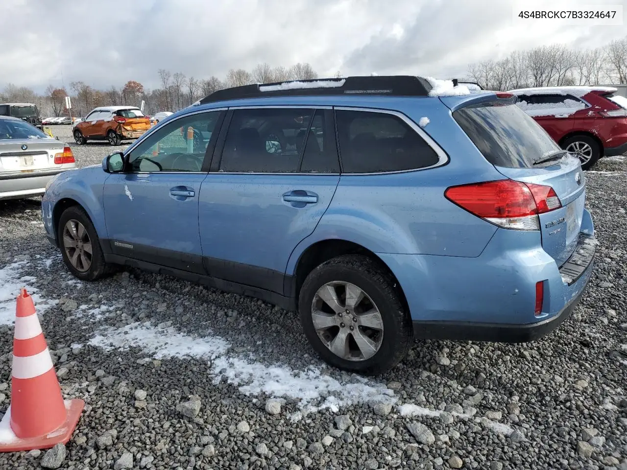 4S4BRCKC7B3324647 2011 Subaru Outback 2.5I Limited