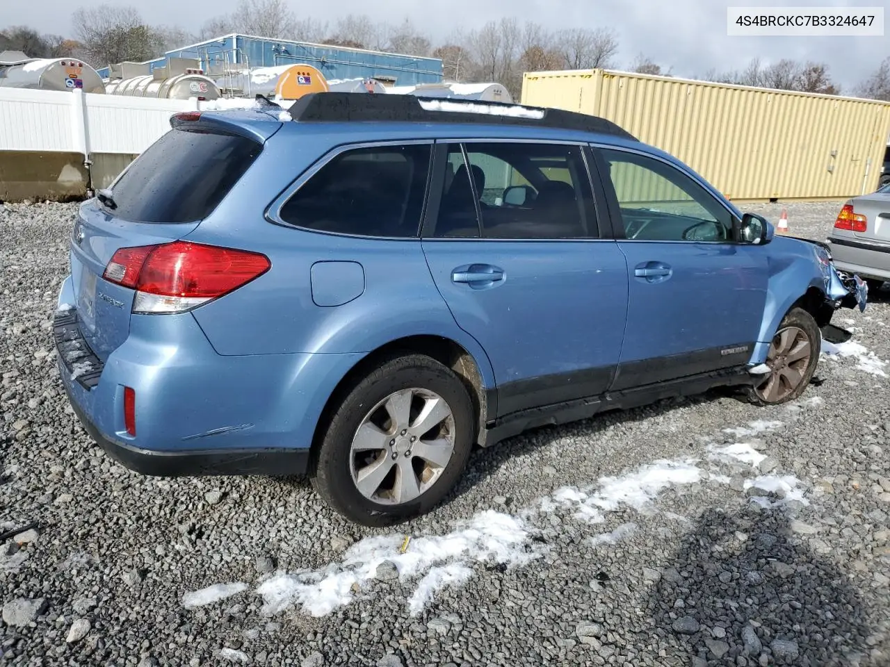 4S4BRCKC7B3324647 2011 Subaru Outback 2.5I Limited