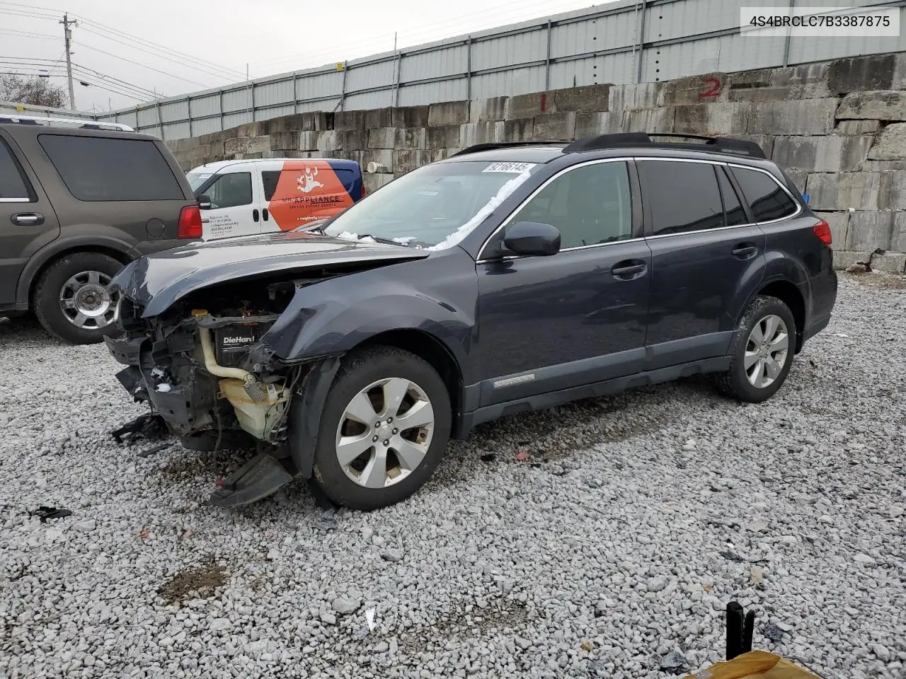 4S4BRCLC7B3387875 2011 Subaru Outback 2.5I Limited