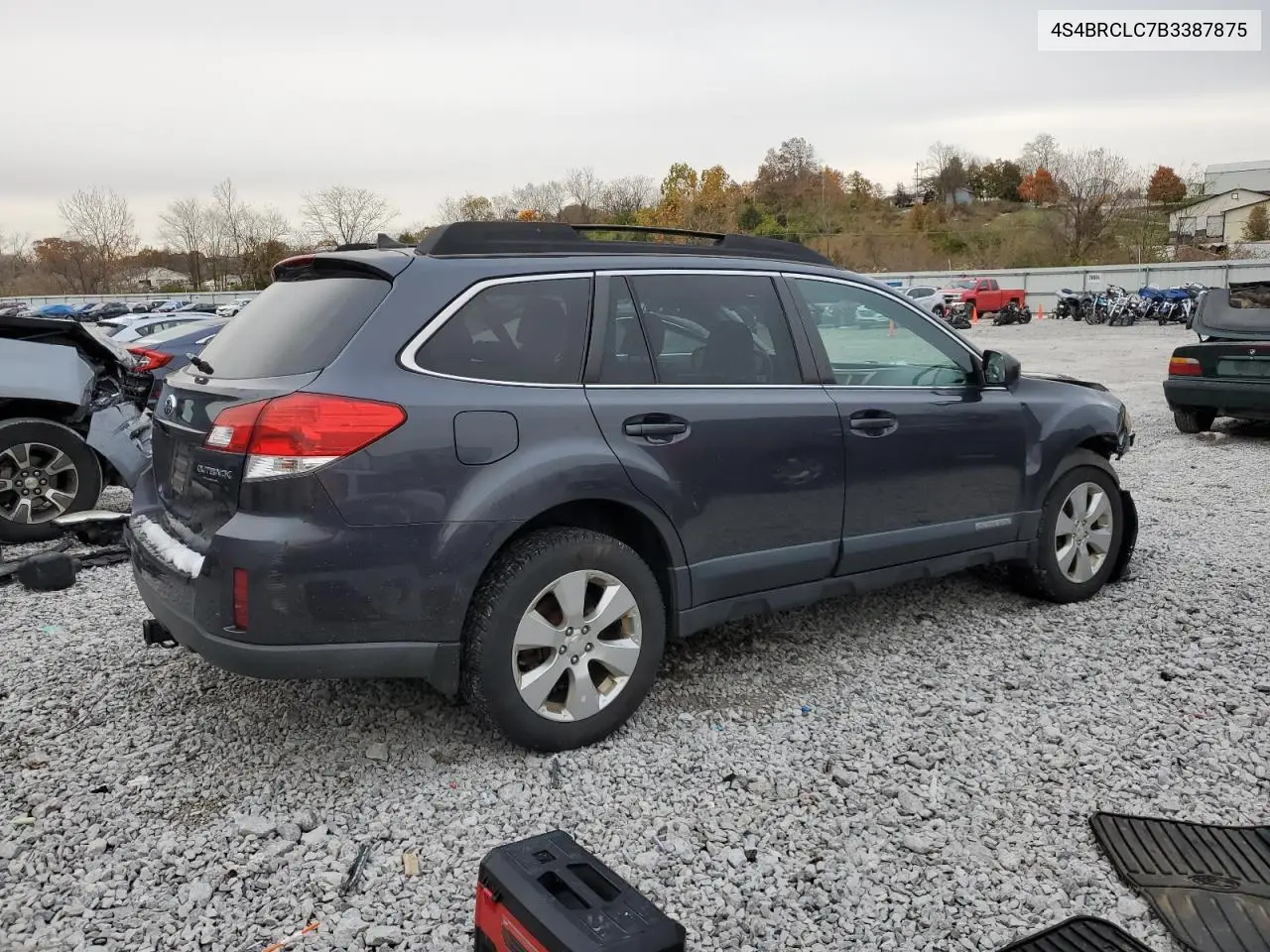 4S4BRCLC7B3387875 2011 Subaru Outback 2.5I Limited