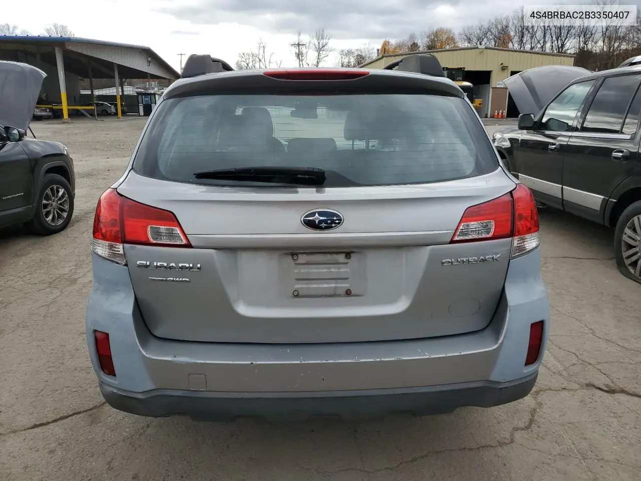 4S4BRBAC2B3350407 2011 Subaru Outback 2.5I