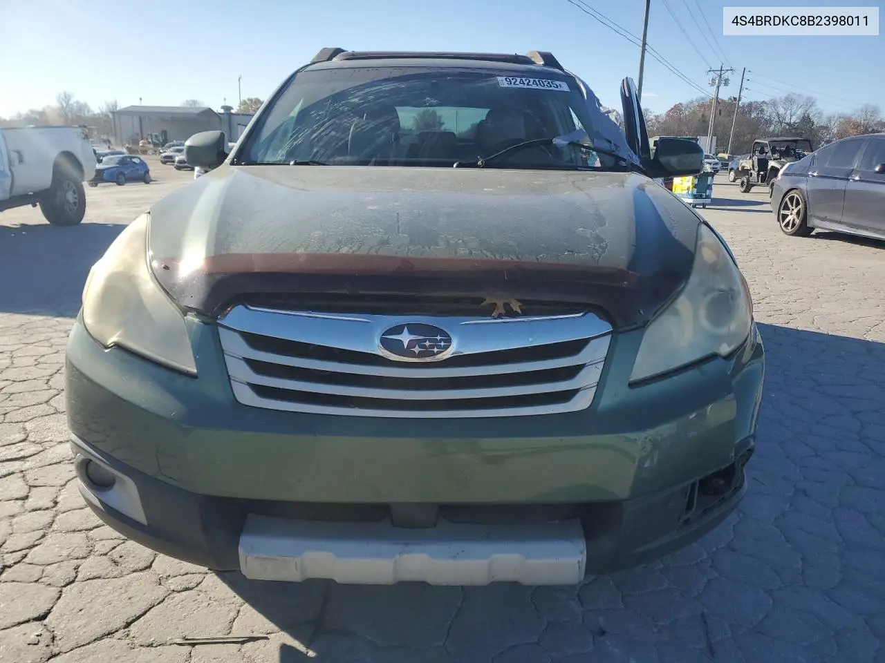 4S4BRDKC8B2398011 2011 Subaru Outback 3.6R Limited