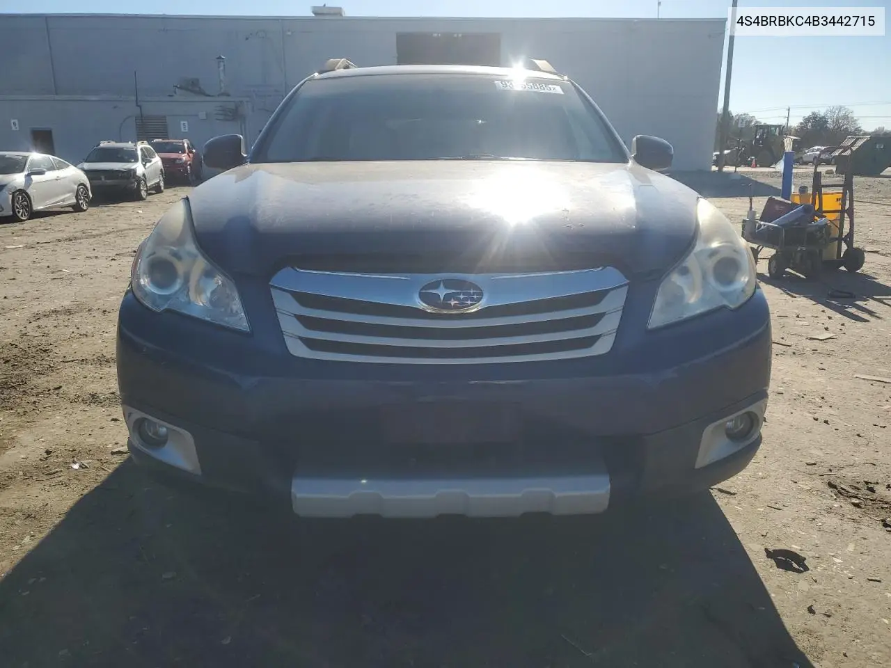 4S4BRBKC4B3442715 2011 Subaru Outback 2.5I Limited