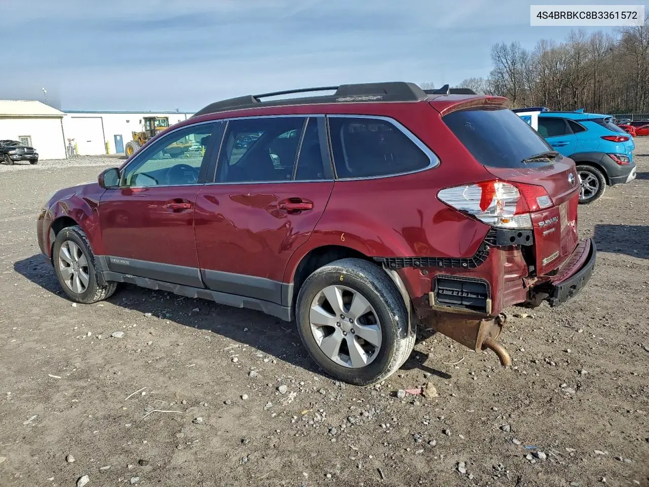 4S4BRBKC8B3361572 2011 Subaru Outback 2.5I Limited