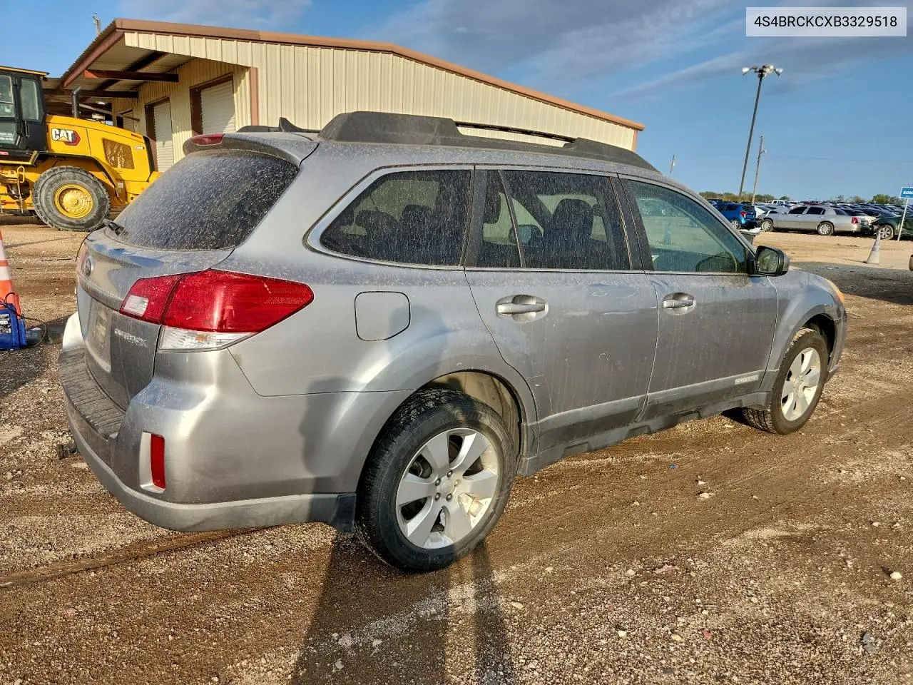 4S4BRCKCXB3329518 2011 Subaru Outback 2.5I Limited