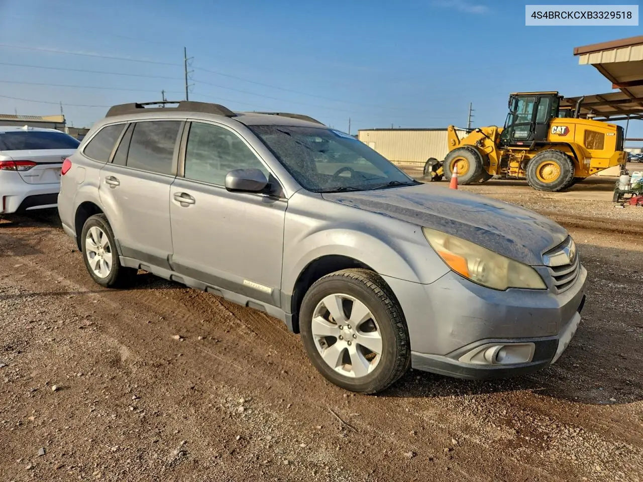 4S4BRCKCXB3329518 2011 Subaru Outback 2.5I Limited