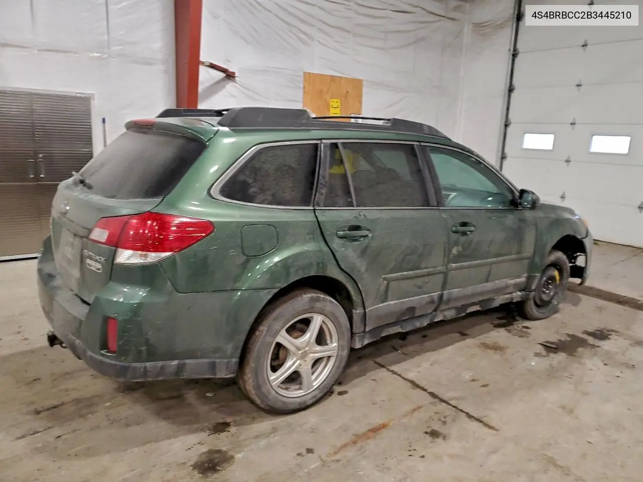 4S4BRBCC2B3445210 2011 Subaru Outback 2.5I Premium