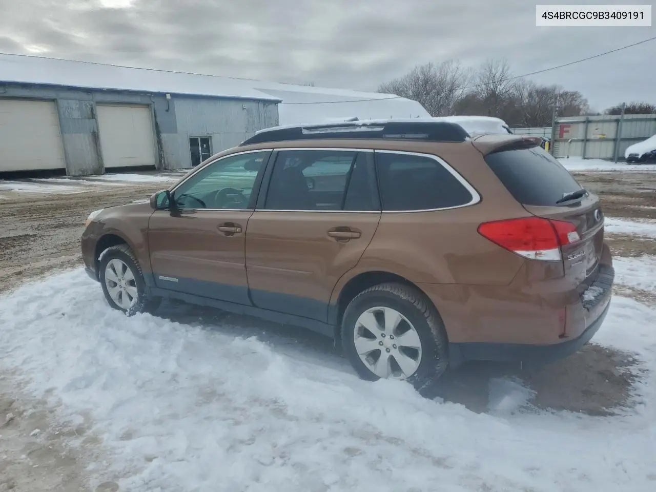 4S4BRCGC9B3409191 2011 Subaru Outback 2.5I Premium