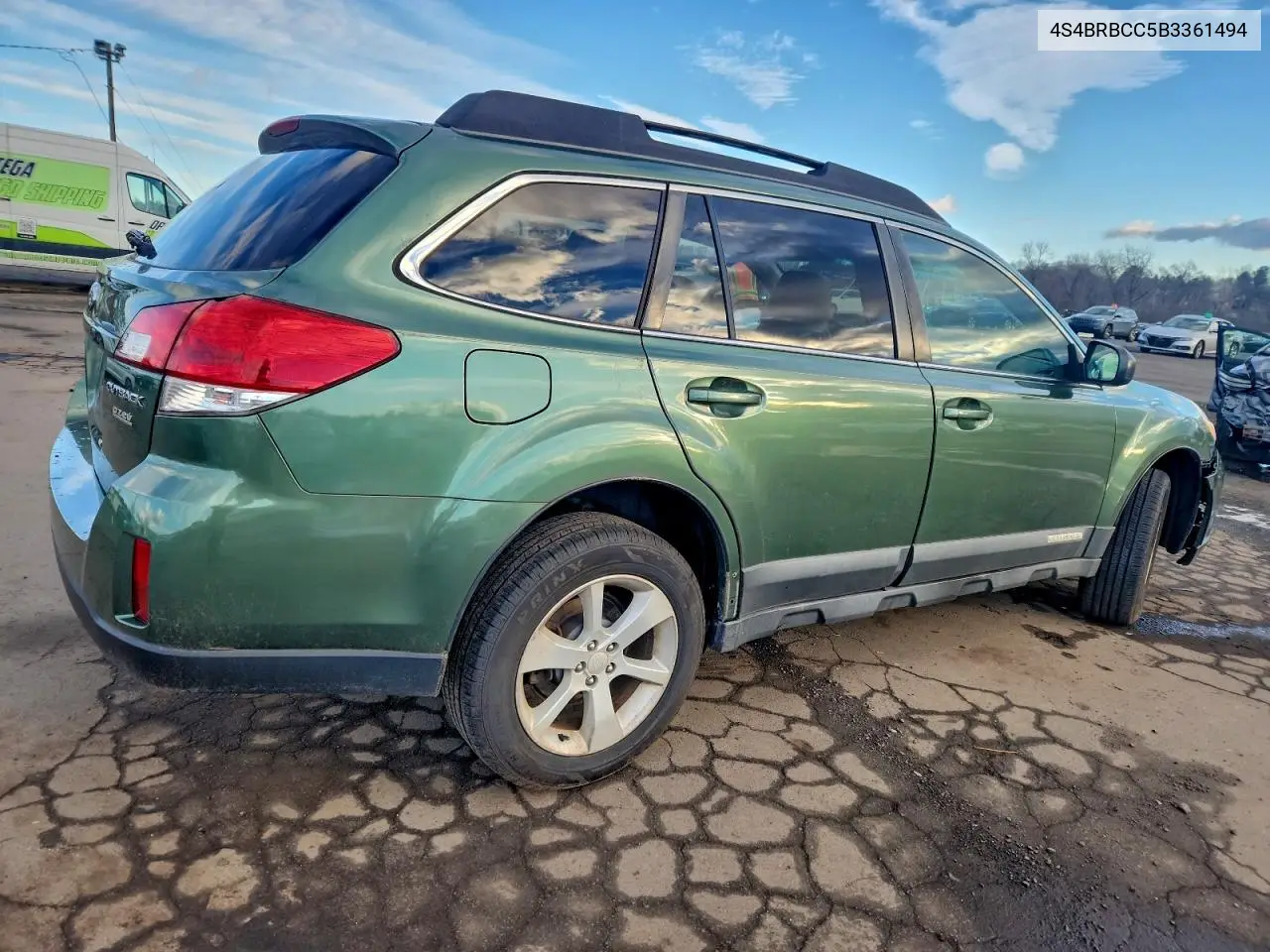 4S4BRBCC5B3361494 2011 Subaru Outback 2.5I Premium