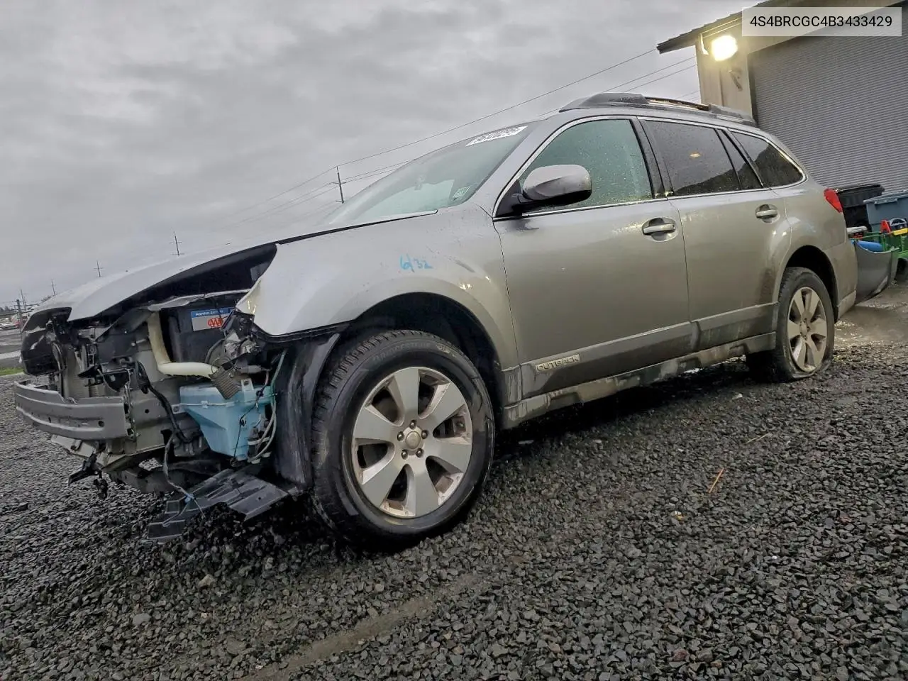 4S4BRCGC4B3433429 2011 Subaru Outback 2.5I Premium