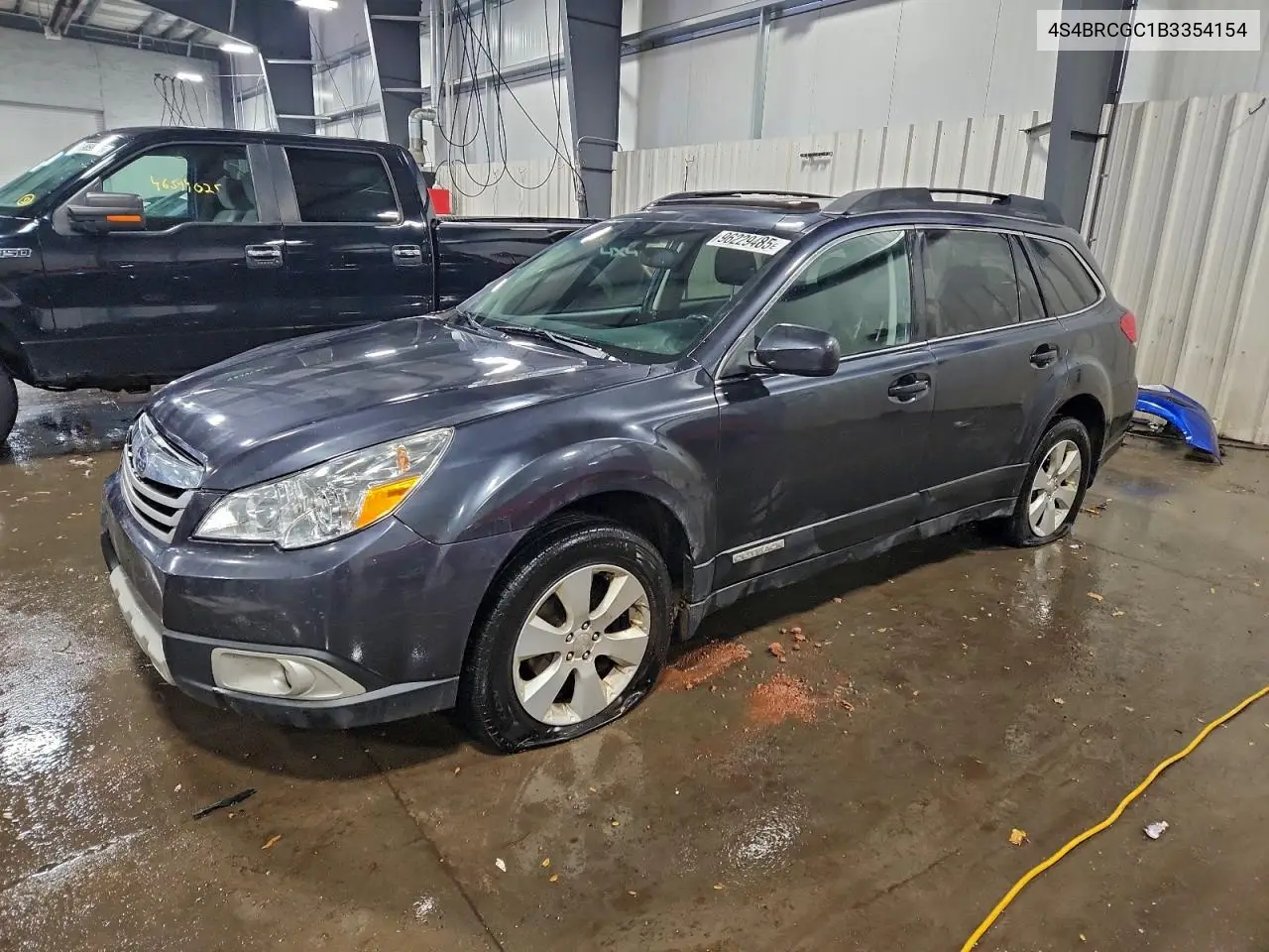 4S4BRCGC1B3354154 2011 Subaru Outback 2.5I Premium