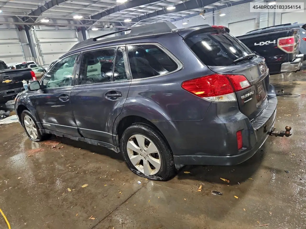 4S4BRCGC1B3354154 2011 Subaru Outback 2.5I Premium