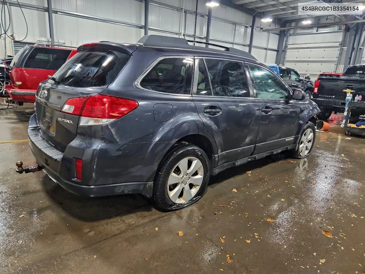 4S4BRCGC1B3354154 2011 Subaru Outback 2.5I Premium