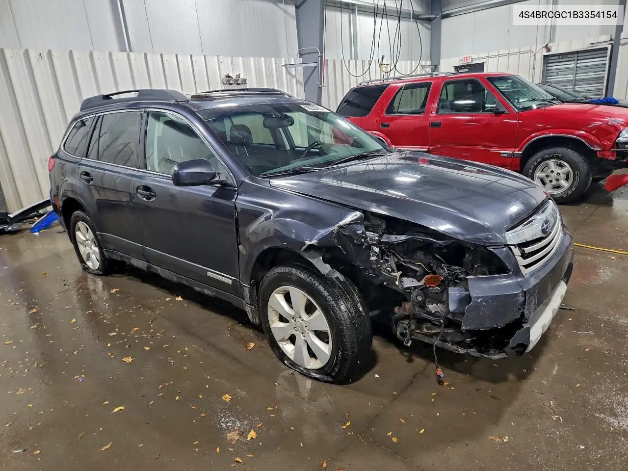 4S4BRCGC1B3354154 2011 Subaru Outback 2.5I Premium