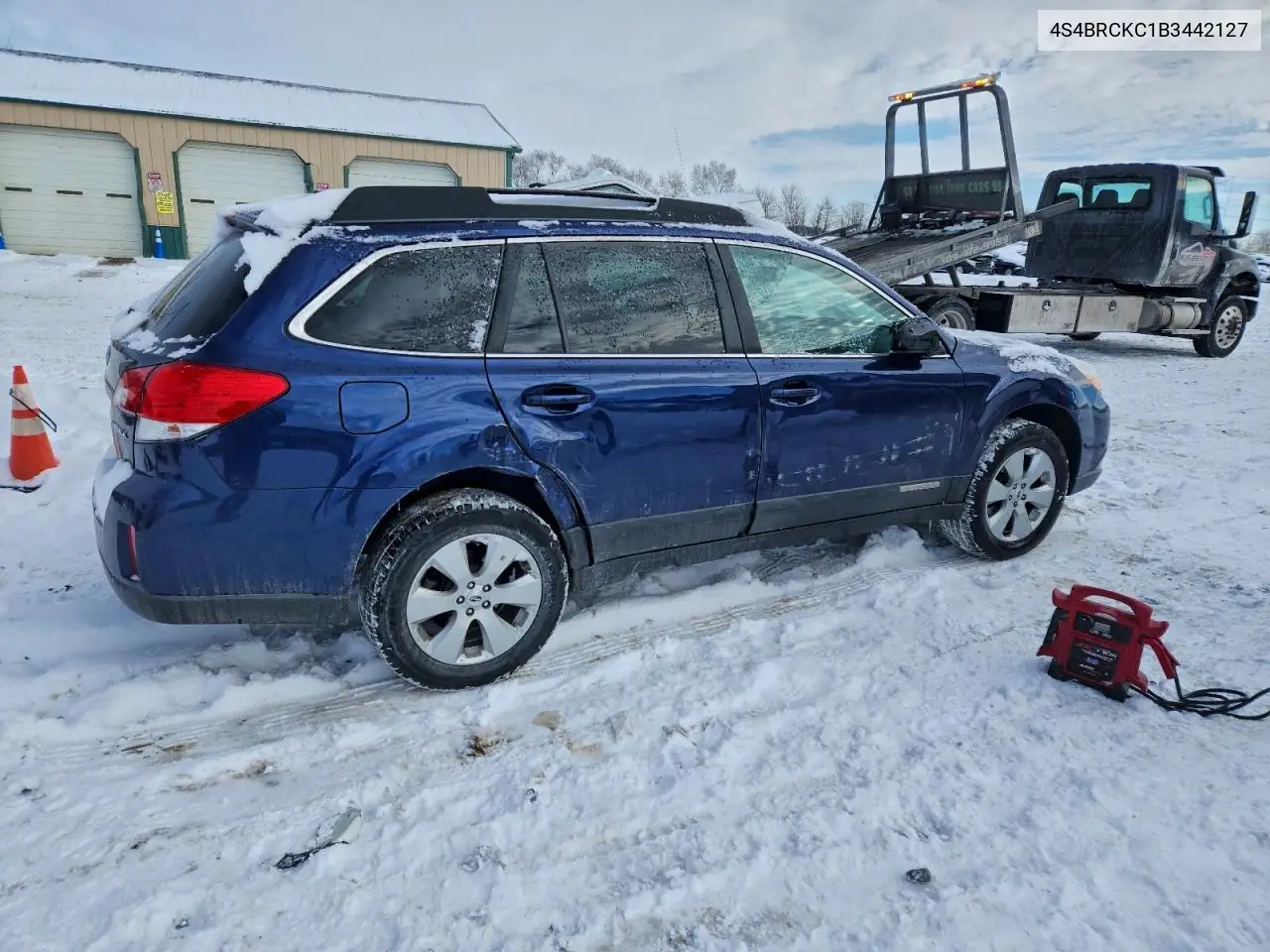 4S4BRCKC1B3442127 2011 Subaru Outback 2.5I Limited
