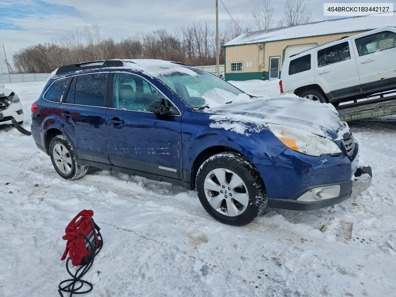 4S4BRCKC1B3442127 2011 Subaru Outback 2.5I Limited