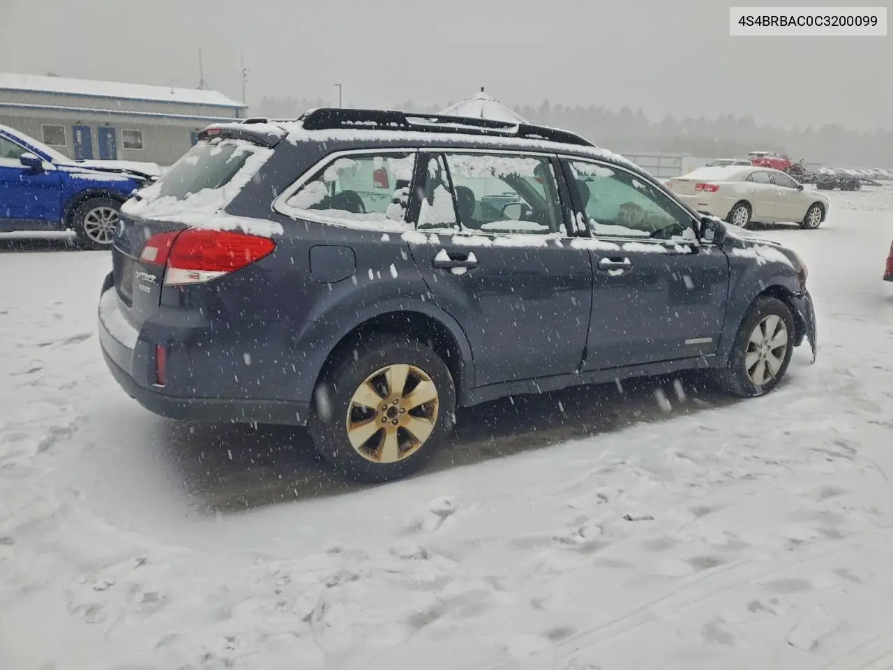 4S4BRBAC0C3200099 2012 Subaru Outback 2.5I