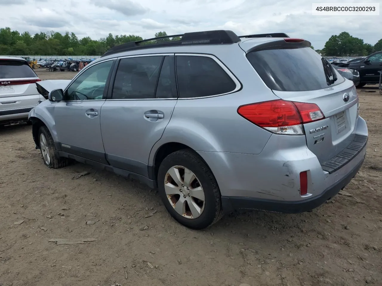 4S4BRBCC0C3200293 2012 Subaru Outback 2.5I Premium