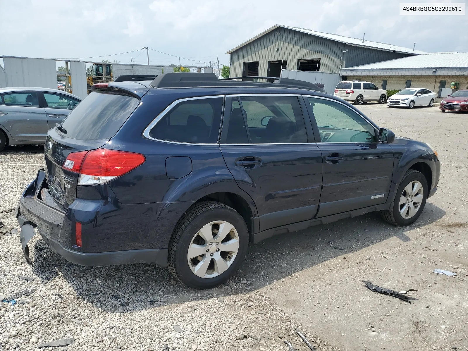 2012 Subaru Outback 2.5I Premium VIN: 4S4BRBGC5C3299610 Lot: 59448634