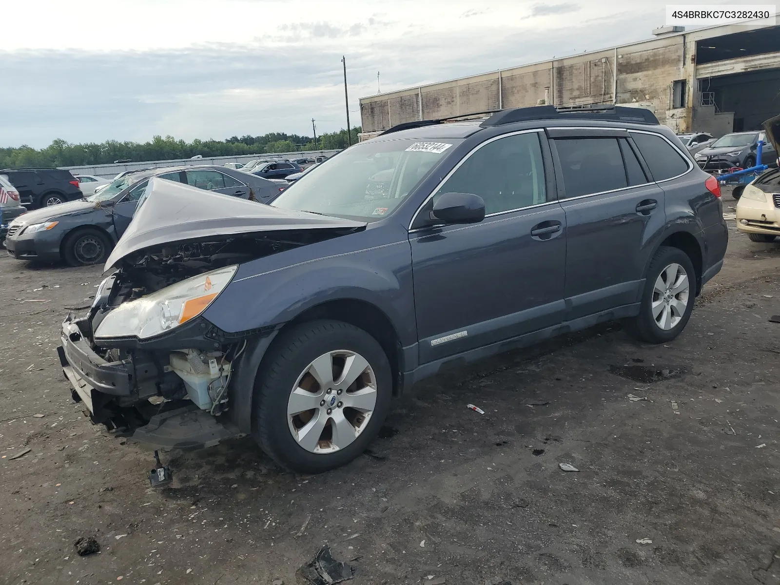 4S4BRBKC7C3282430 2012 Subaru Outback 2.5I Limited