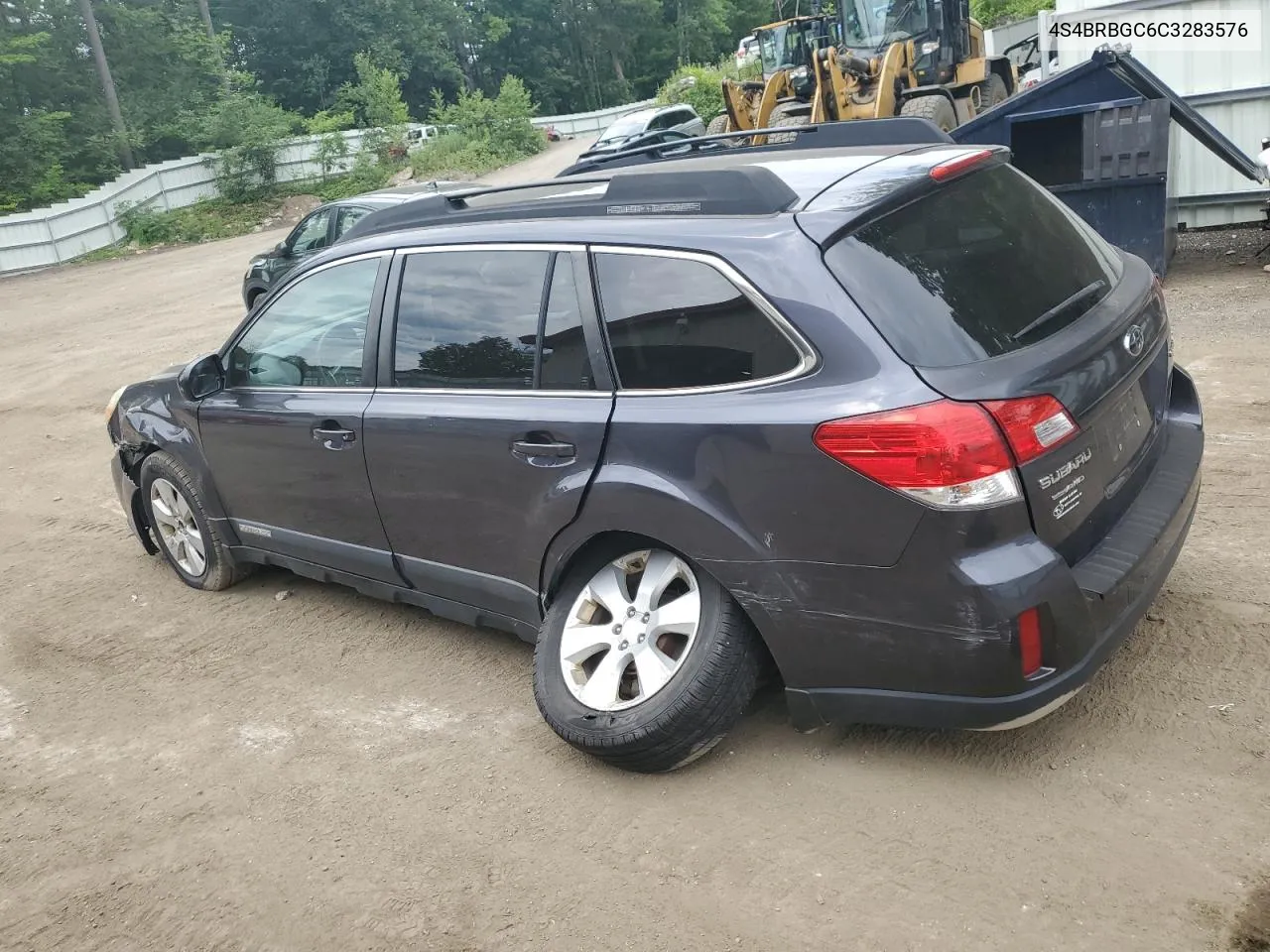 2012 Subaru Outback 2.5I Premium VIN: 4S4BRBGC6C3283576 Lot: 61414774