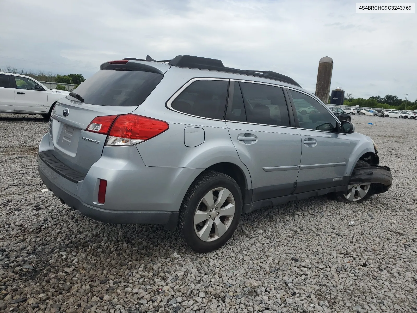 2012 Subaru Outback 2.5I Premium VIN: 4S4BRCHC9C3243769 Lot: 63239784