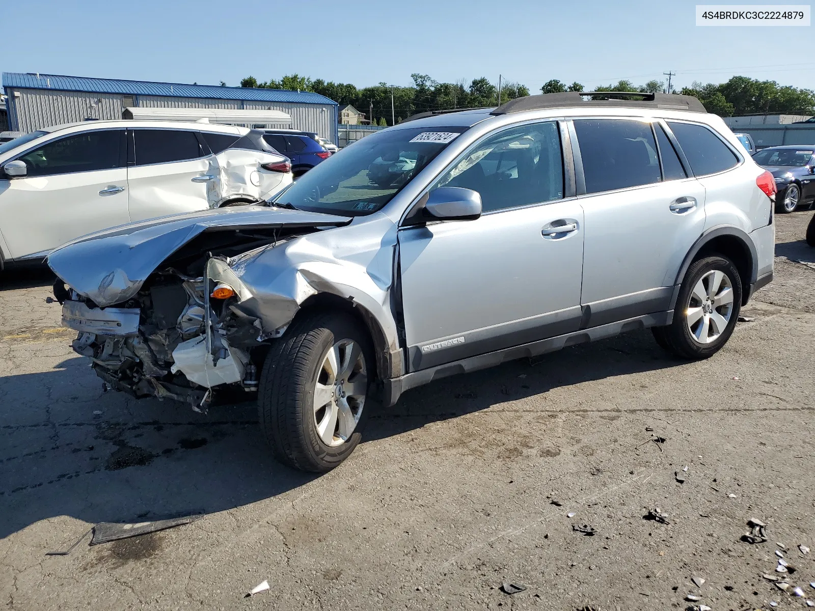 2012 Subaru Outback 3.6R Limited VIN: 4S4BRDKC3C2224879 Lot: 63921624