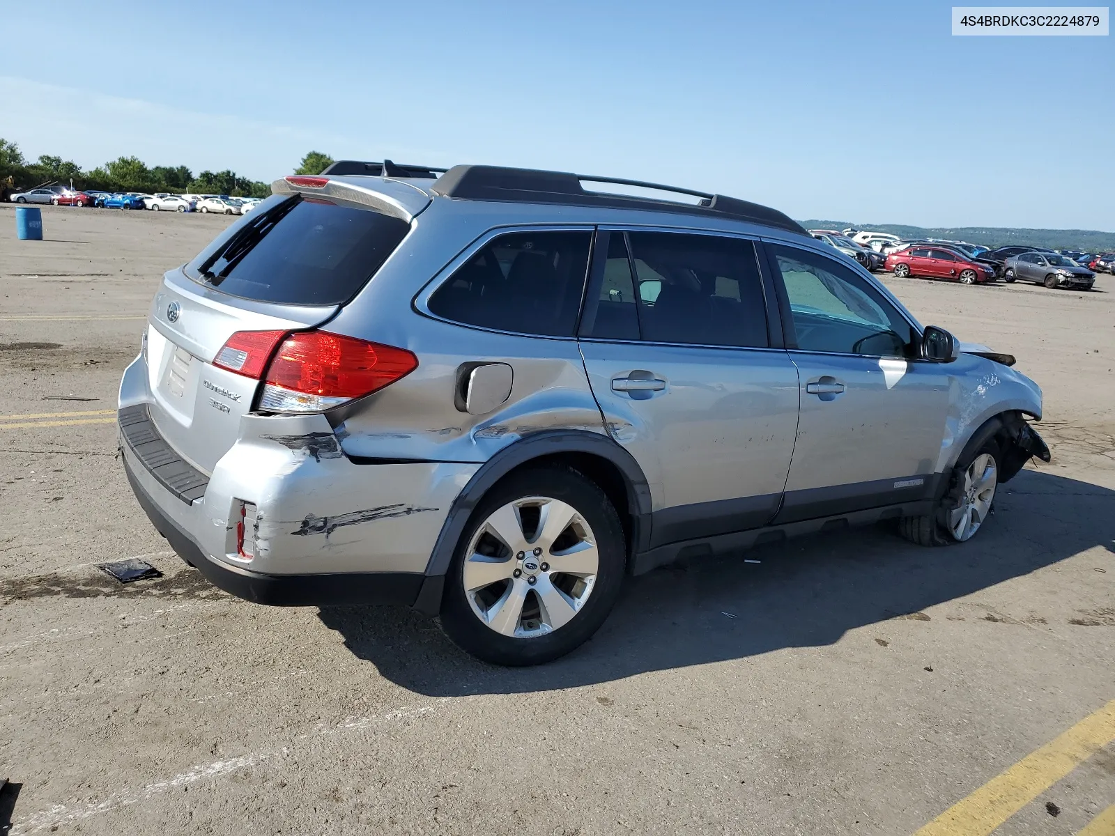 2012 Subaru Outback 3.6R Limited VIN: 4S4BRDKC3C2224879 Lot: 63921624