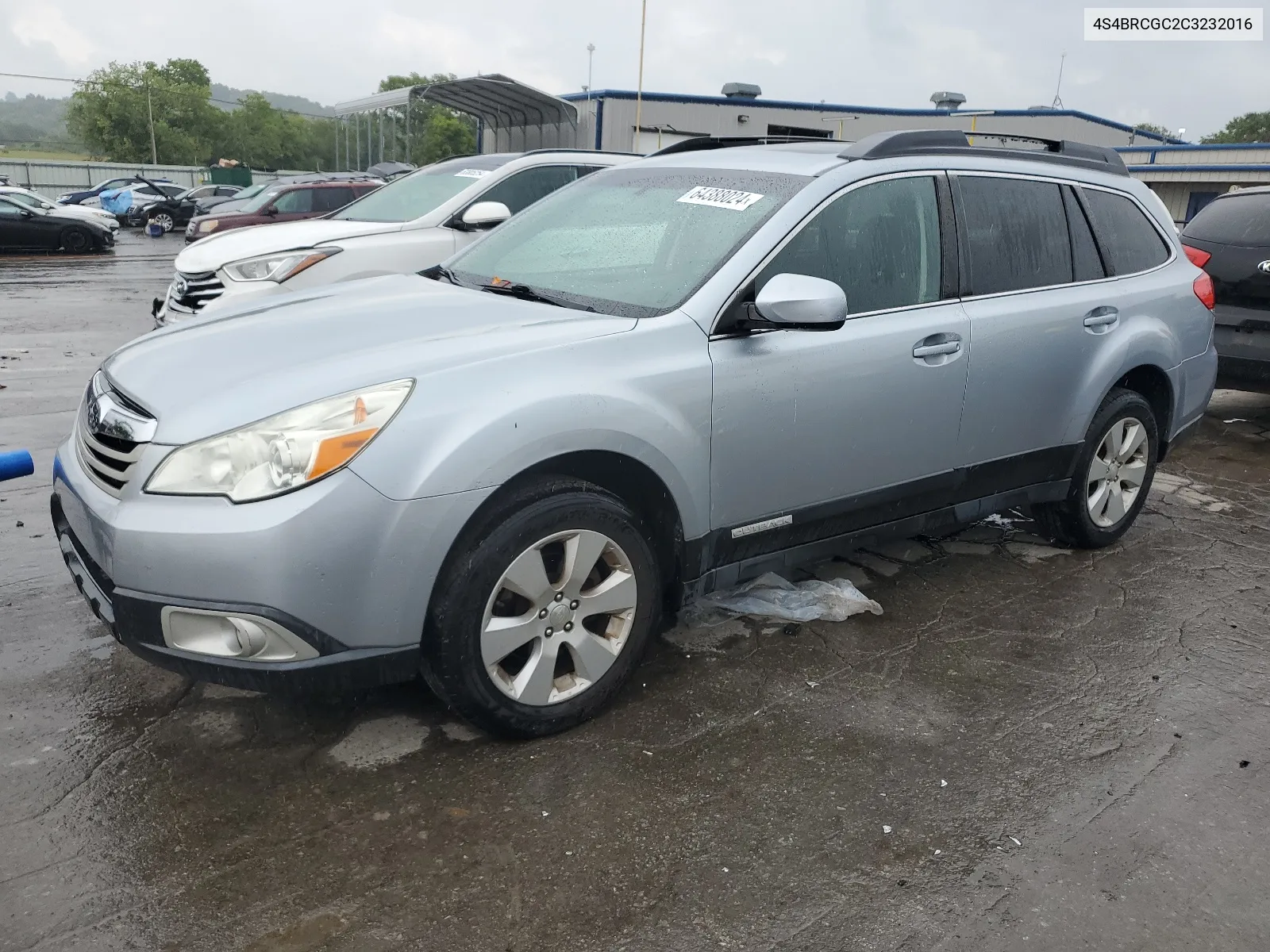 2012 Subaru Outback 2.5I Premium VIN: 4S4BRCGC2C3232016 Lot: 64388024