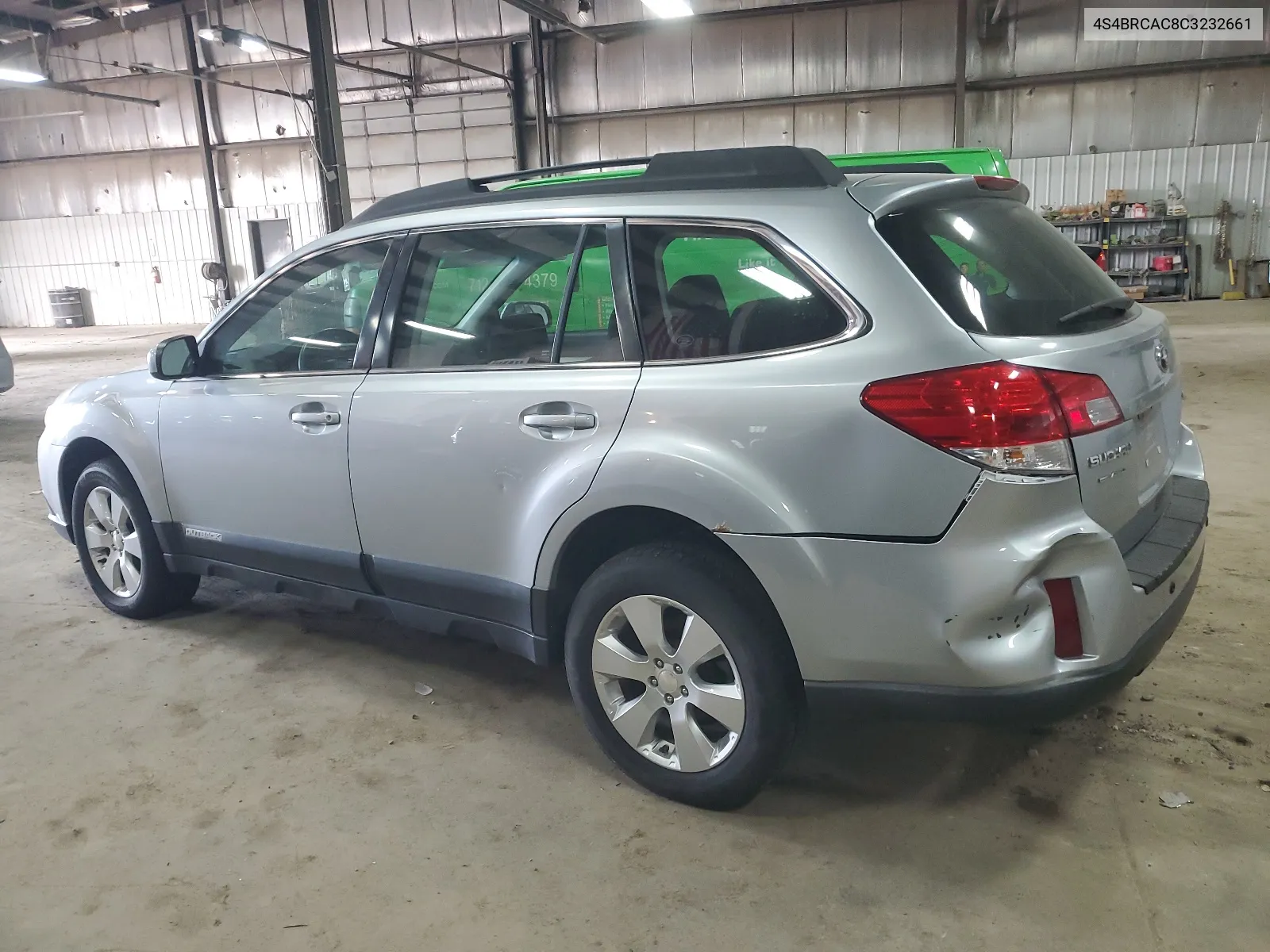 4S4BRCAC8C3232661 2012 Subaru Outback 2.5I