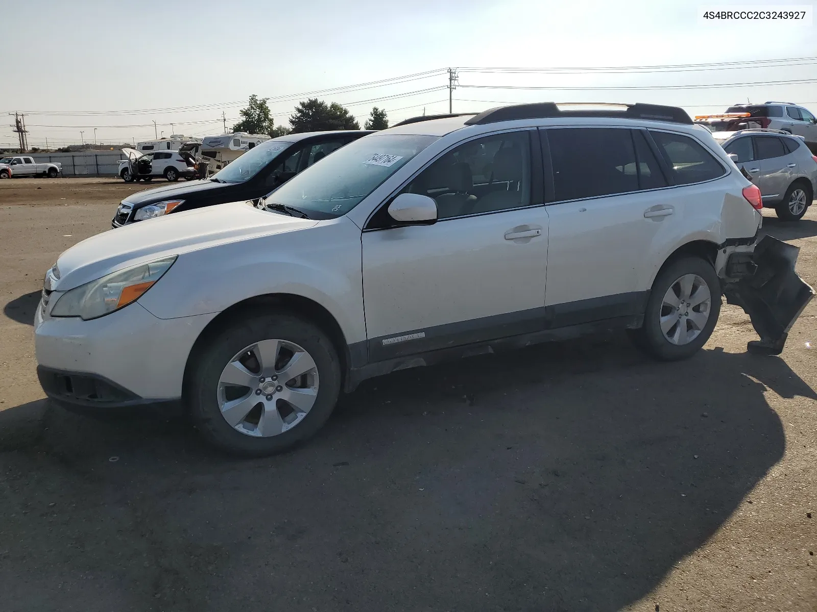 2012 Subaru Outback 2.5I Premium VIN: 4S4BRCCC2C3243927 Lot: 64497164