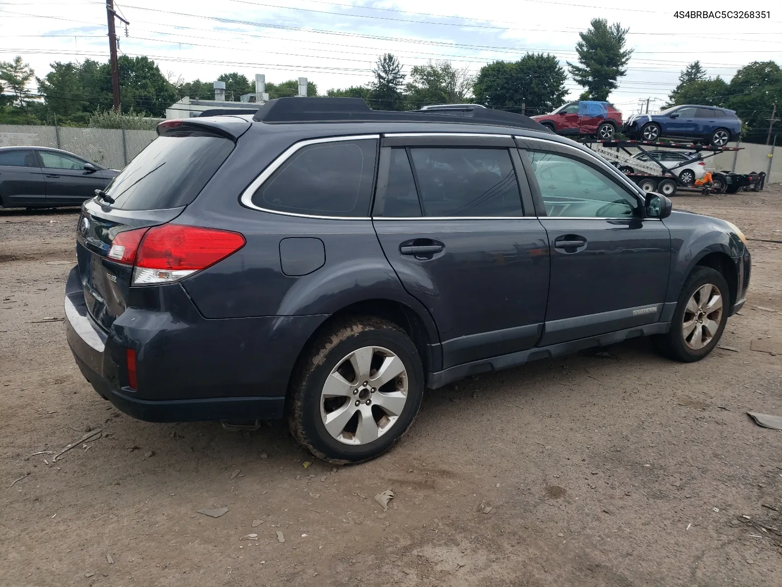 2012 Subaru Outback 2.5I VIN: 4S4BRBAC5C3268351 Lot: 64520004