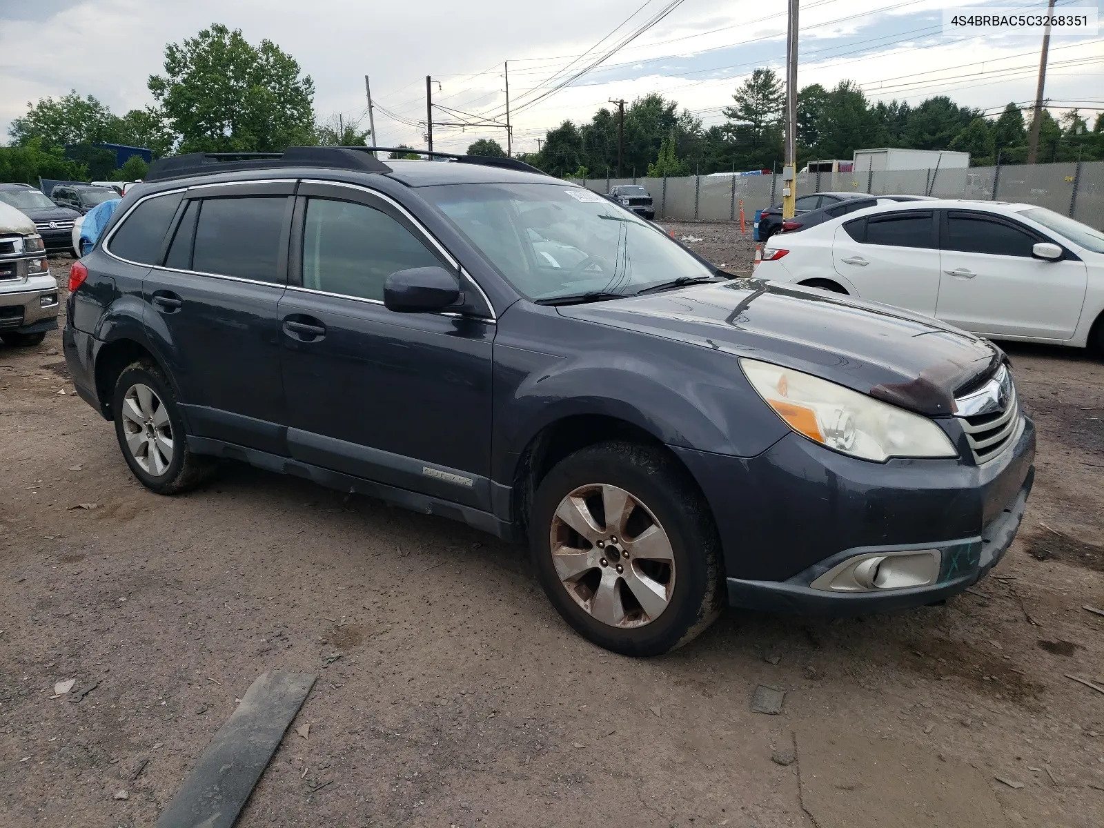 2012 Subaru Outback 2.5I VIN: 4S4BRBAC5C3268351 Lot: 64520004