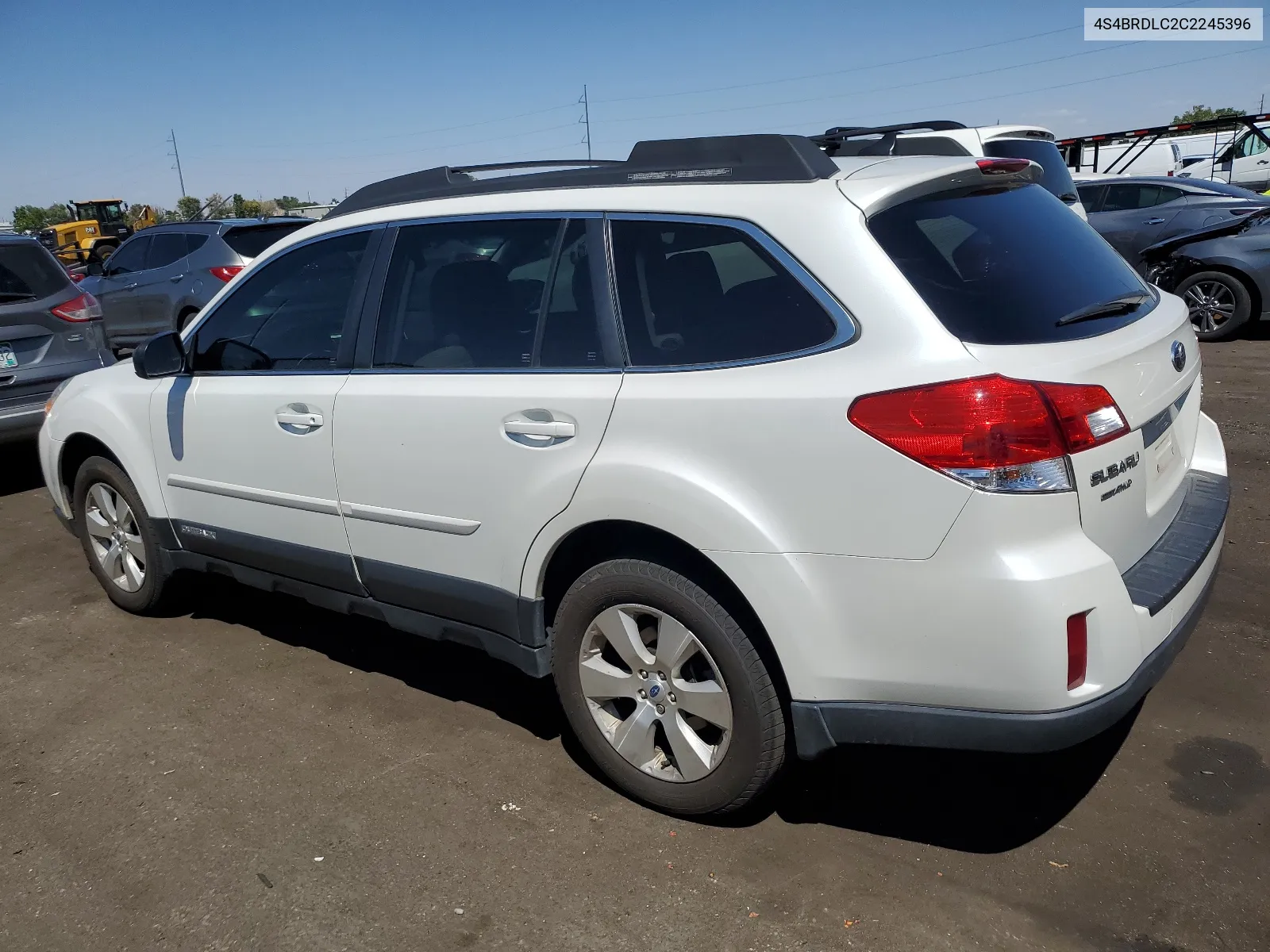 2012 Subaru Outback 3.6R Limited VIN: 4S4BRDLC2C2245396 Lot: 65066974