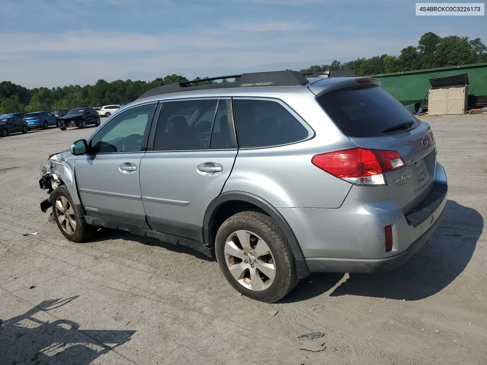 4S4BRCKC0C3226173 2012 Subaru Outback 2.5I Limited