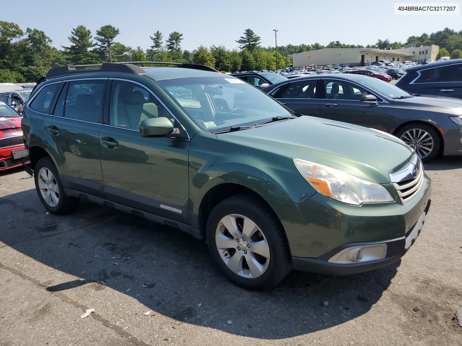 2012 Subaru Outback 2.5I VIN: 4S4BRBAC7C3217207 Lot: 65781574