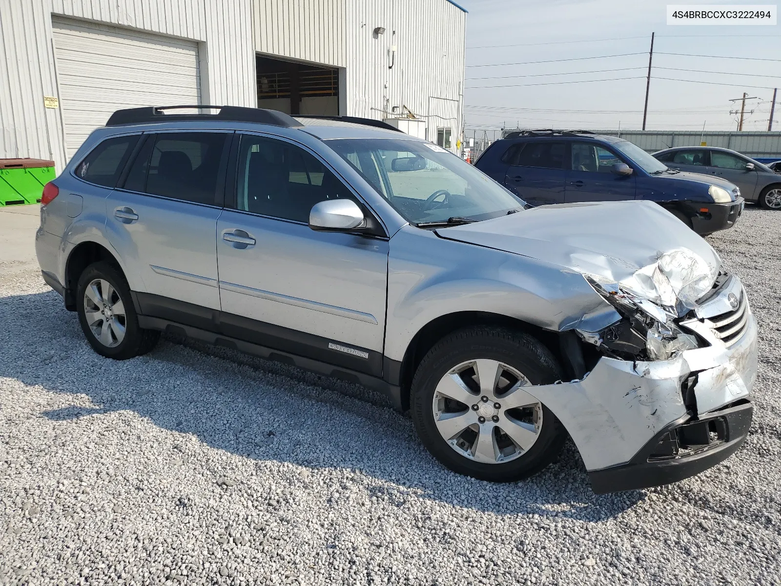 2012 Subaru Outback 2.5I Premium VIN: 4S4BRBCCXC3222494 Lot: 65798274