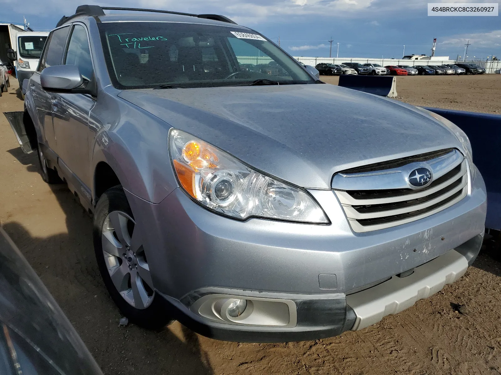 2012 Subaru Outback 2.5I Limited VIN: 4S4BRCKC8C3260927 Lot: 65846654