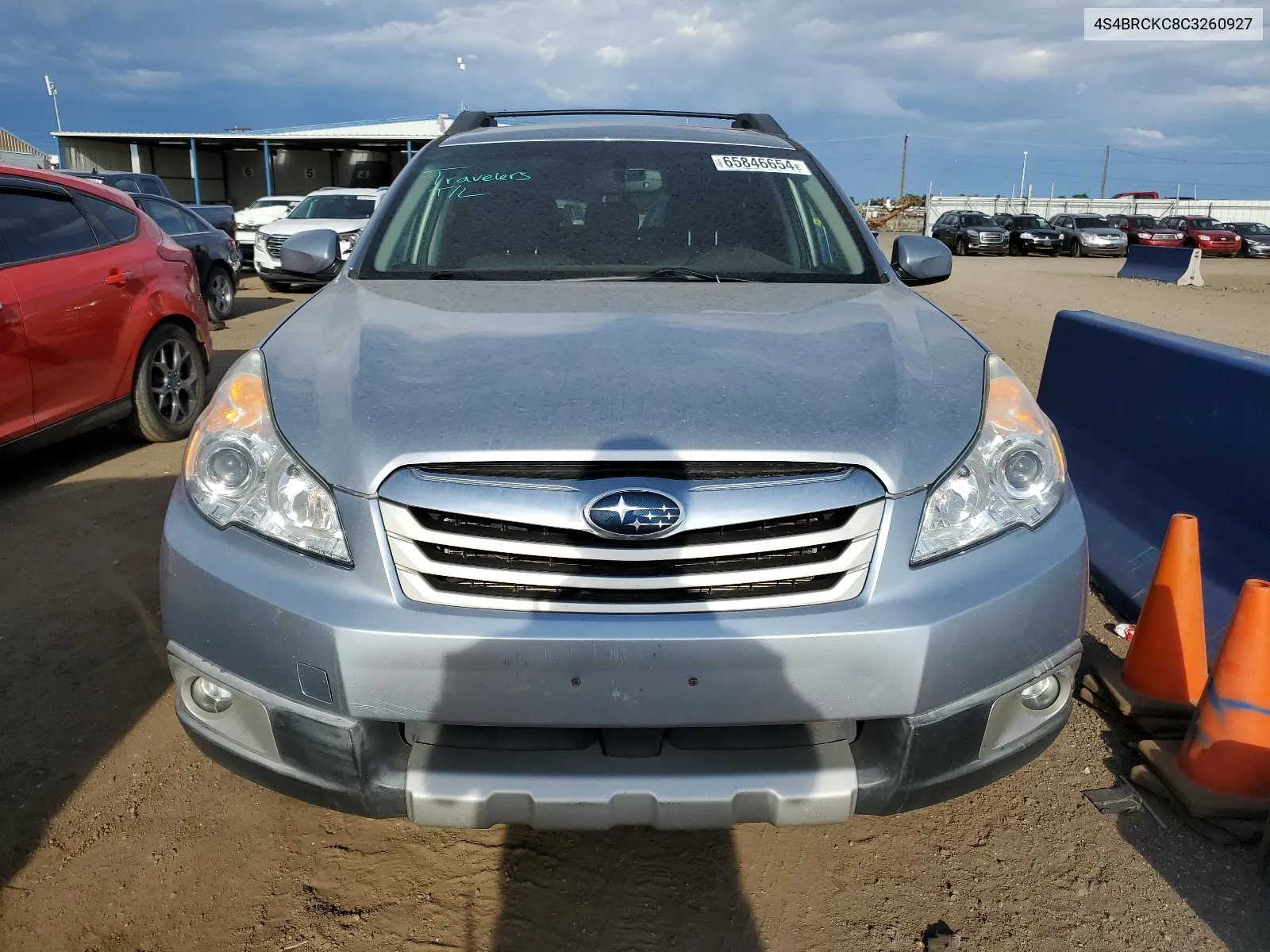 4S4BRCKC8C3260927 2012 Subaru Outback 2.5I Limited