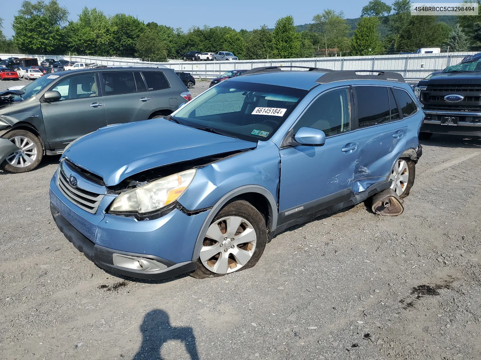 2012 Subaru Outback 2.5I Premium VIN: 4S4BRBCC5C3298494 Lot: 66145184