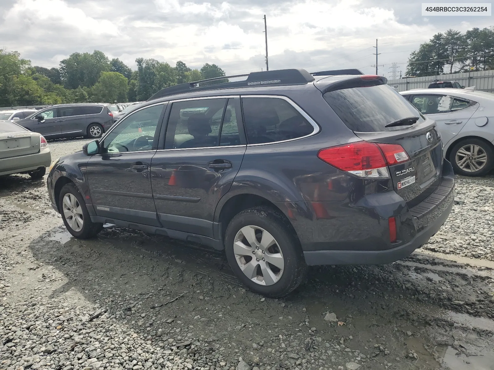 2012 Subaru Outback 2.5I Premium VIN: 4S4BRBCC3C3262254 Lot: 66364074