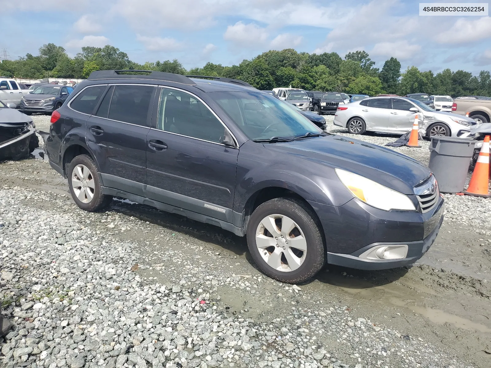 2012 Subaru Outback 2.5I Premium VIN: 4S4BRBCC3C3262254 Lot: 66364074