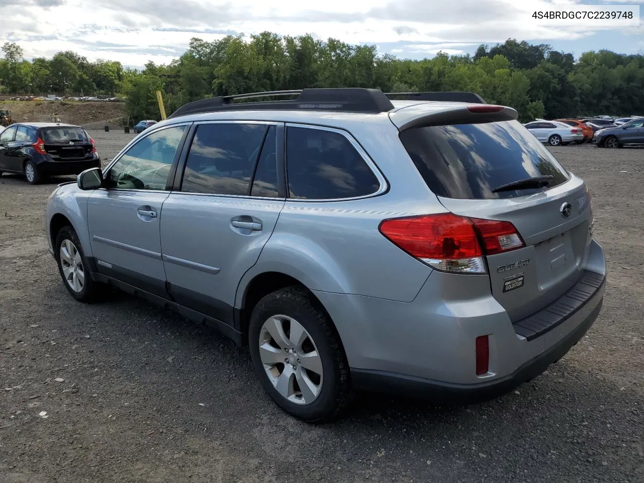 4S4BRDGC7C2239748 2012 Subaru Outback 3.6R Premium