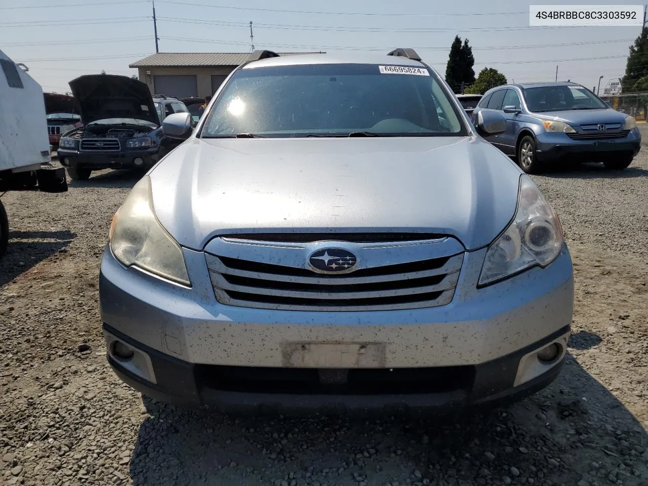 4S4BRBBC8C3303592 2012 Subaru Outback 2.5I Premium