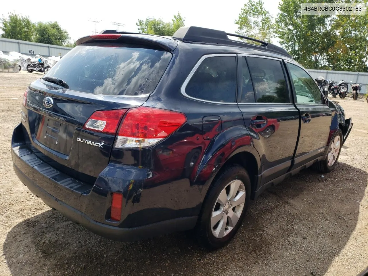 4S4BRCBC0C3302183 2012 Subaru Outback 2.5I Premium