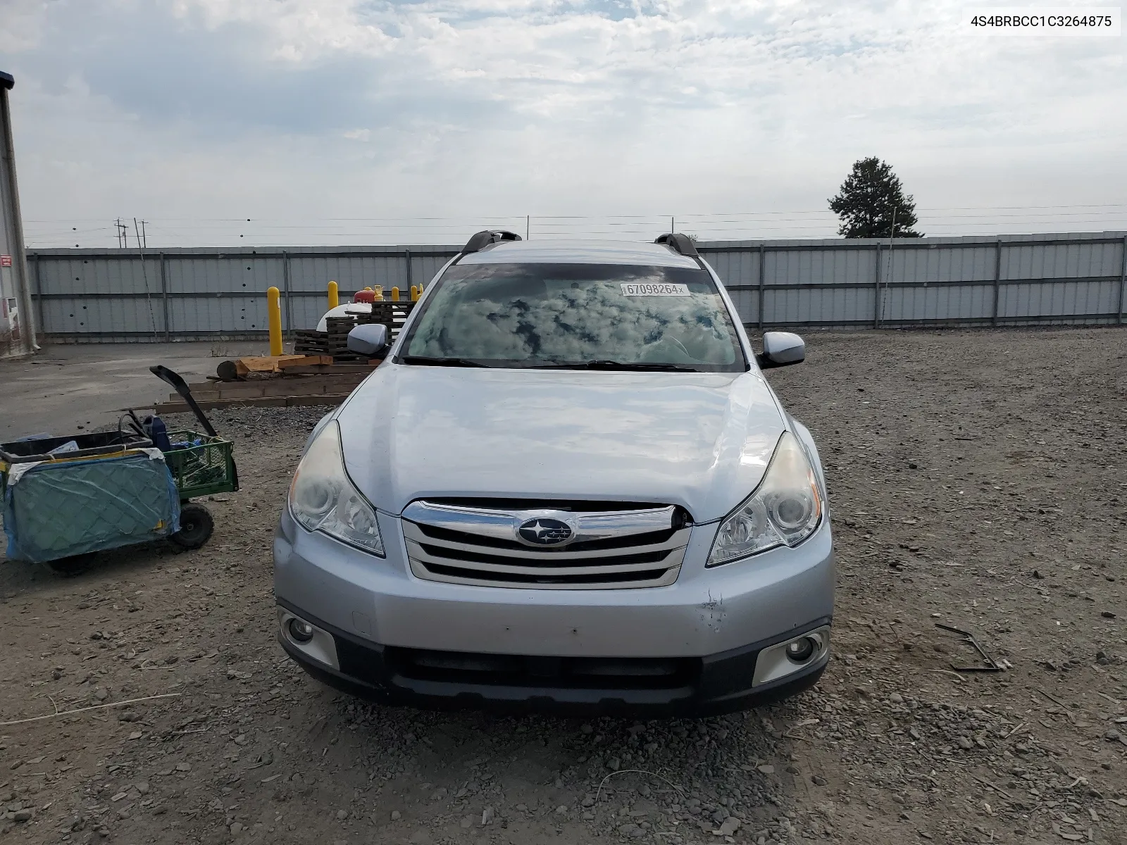 2012 Subaru Outback 2.5I Premium VIN: 4S4BRBCC1C3264875 Lot: 67098264