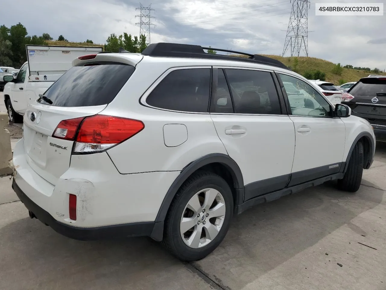 2012 Subaru Outback 2.5I Limited VIN: 4S4BRBKCXC3210783 Lot: 67293234