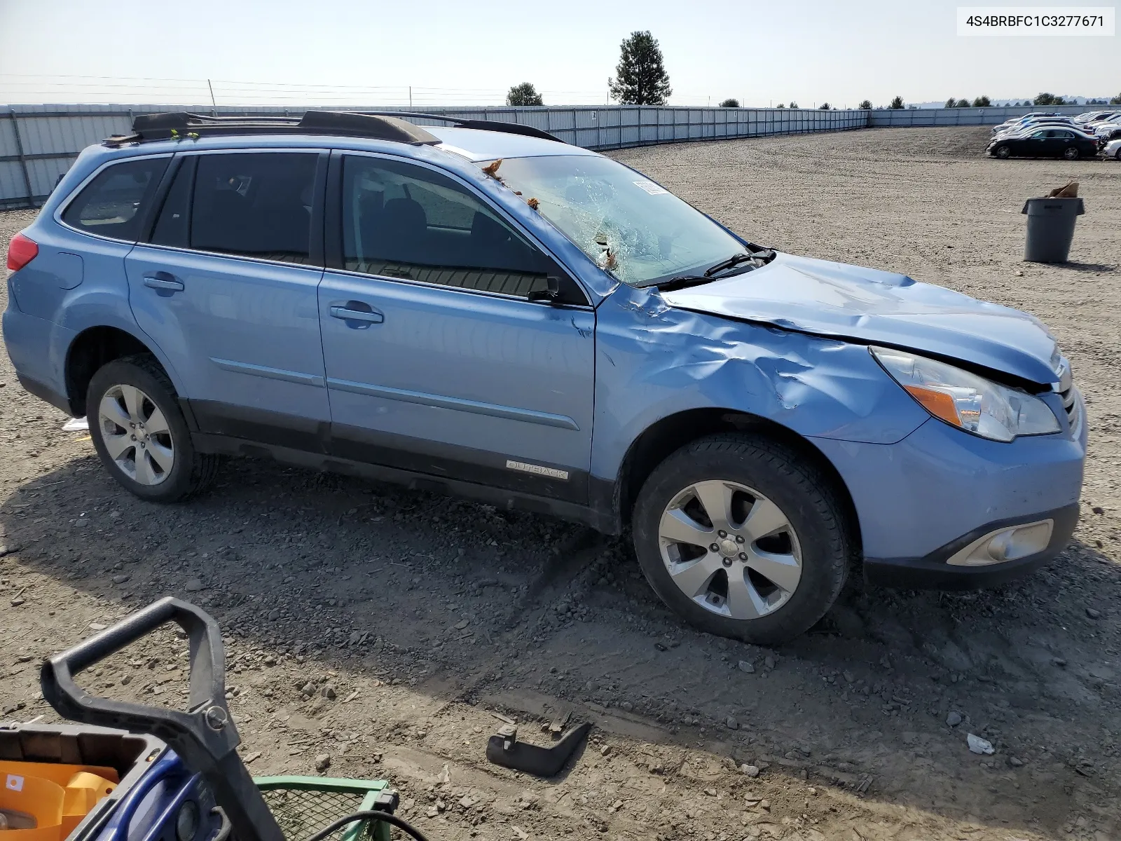 2012 Subaru Outback 2.5I Premium VIN: 4S4BRBFC1C3277671 Lot: 67608314