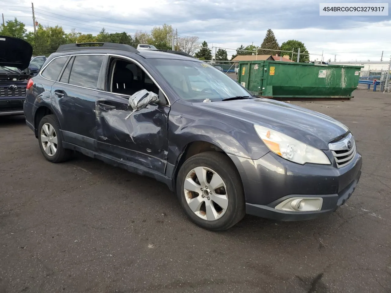 4S4BRCGC9C3279317 2012 Subaru Outback 2.5I Premium