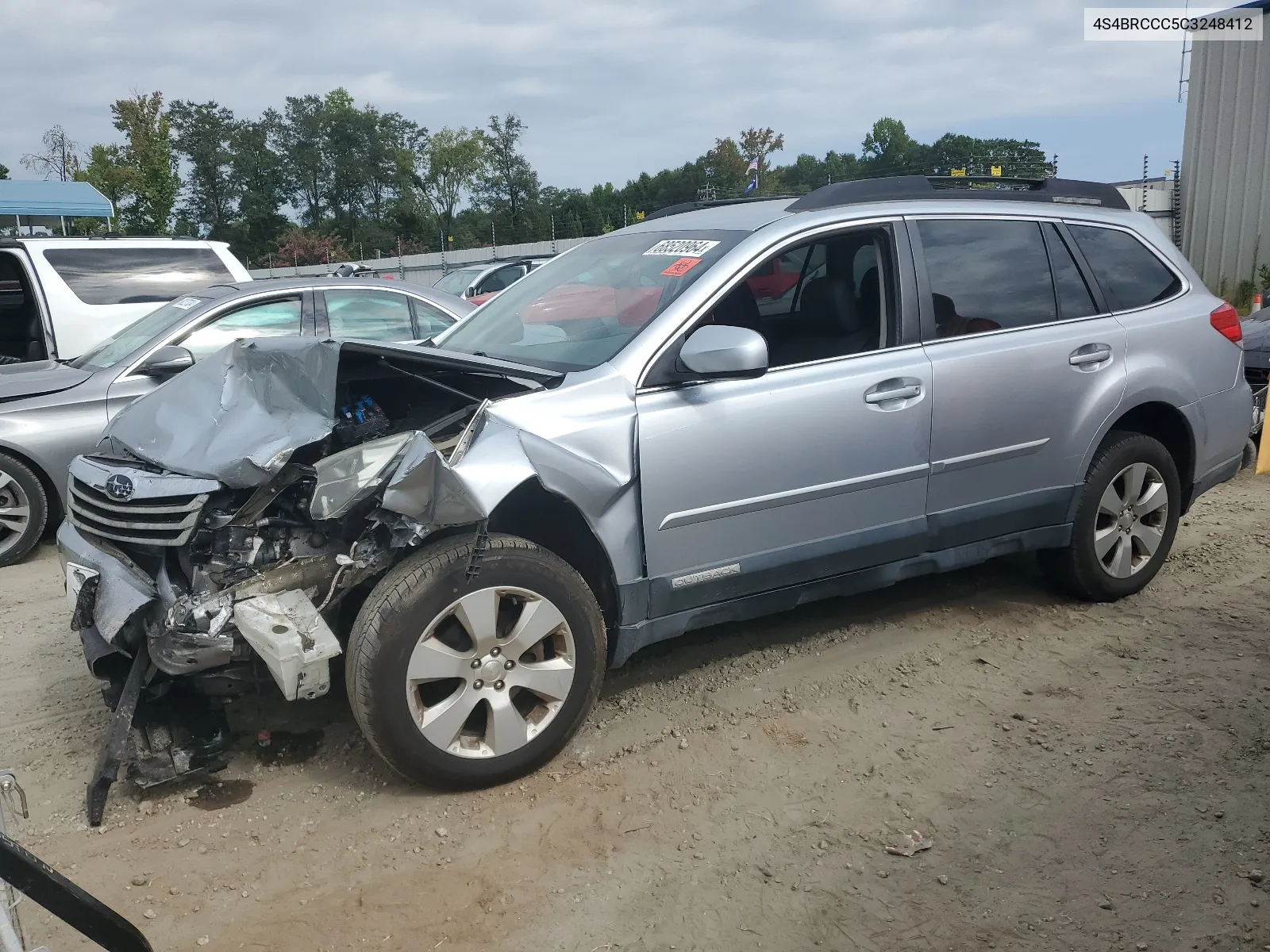 2012 Subaru Outback 2.5I Premium VIN: 4S4BRCCC5C3248412 Lot: 68520964